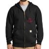 Midweight Hooded Zip Front Sweatshirt Thumbnail