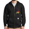 Midweight Hooded Zip Front Sweatshirt Thumbnail
