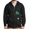 Midweight Hooded Zip Front Sweatshirt Thumbnail