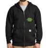 Midweight Hooded Zip Front Sweatshirt Thumbnail