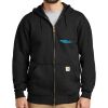 Midweight Hooded Zip Front Sweatshirt Thumbnail