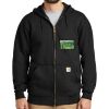 Midweight Hooded Zip Front Sweatshirt Thumbnail