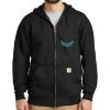 Midweight Hooded Zip Front Sweatshirt Thumbnail