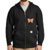 Midweight Hooded Zip Front Sweatshirt Thumbnail