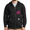 Midweight Hooded Zip Front Sweatshirt Thumbnail