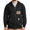 Midweight Hooded Zip Front Sweatshirt Thumbnail
