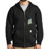 Midweight Hooded Zip Front Sweatshirt Thumbnail