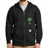 Midweight Hooded Zip Front Sweatshirt Thumbnail