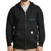 Midweight Hooded Zip Front Sweatshirt Thumbnail