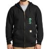 Midweight Hooded Zip Front Sweatshirt Thumbnail