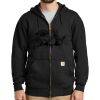 Midweight Hooded Zip Front Sweatshirt Thumbnail
