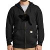 Midweight Hooded Zip Front Sweatshirt Thumbnail
