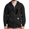 Midweight Hooded Zip Front Sweatshirt Thumbnail