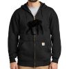 Midweight Hooded Zip Front Sweatshirt Thumbnail