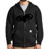 Midweight Hooded Zip Front Sweatshirt Thumbnail