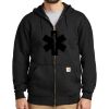Midweight Hooded Zip Front Sweatshirt Thumbnail