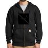 Midweight Hooded Zip Front Sweatshirt Thumbnail