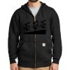 Midweight Hooded Zip Front Sweatshirt Thumbnail
