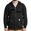 Midweight Hooded Zip Front Sweatshirt Thumbnail
