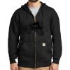 Midweight Hooded Zip Front Sweatshirt Thumbnail