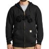 Midweight Hooded Zip Front Sweatshirt Thumbnail