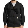 Midweight Hooded Zip Front Sweatshirt Thumbnail