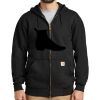 Midweight Hooded Zip Front Sweatshirt Thumbnail