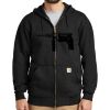 Midweight Hooded Zip Front Sweatshirt Thumbnail