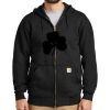 Midweight Hooded Zip Front Sweatshirt Thumbnail