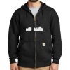 Midweight Hooded Zip Front Sweatshirt Thumbnail