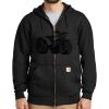 Midweight Hooded Zip Front Sweatshirt Thumbnail
