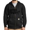 Midweight Hooded Zip Front Sweatshirt Thumbnail