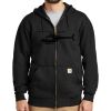 Midweight Hooded Zip Front Sweatshirt Thumbnail
