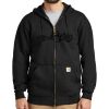 Midweight Hooded Zip Front Sweatshirt Thumbnail