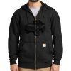 Midweight Hooded Zip Front Sweatshirt Thumbnail