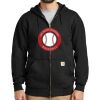Midweight Hooded Zip Front Sweatshirt Thumbnail