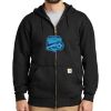 Midweight Hooded Zip Front Sweatshirt Thumbnail