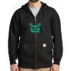 Midweight Hooded Zip Front Sweatshirt Thumbnail