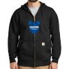 Midweight Hooded Zip Front Sweatshirt Thumbnail