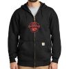 Midweight Hooded Zip Front Sweatshirt Thumbnail