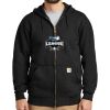 Midweight Hooded Zip Front Sweatshirt Thumbnail