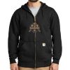 Midweight Hooded Zip Front Sweatshirt Thumbnail