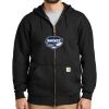 Midweight Hooded Zip Front Sweatshirt Thumbnail