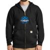 Midweight Hooded Zip Front Sweatshirt Thumbnail