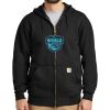 Midweight Hooded Zip Front Sweatshirt Thumbnail