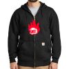 Midweight Hooded Zip Front Sweatshirt Thumbnail