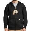 Midweight Hooded Zip Front Sweatshirt Thumbnail