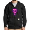 Midweight Hooded Zip Front Sweatshirt Thumbnail