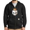 Midweight Hooded Zip Front Sweatshirt Thumbnail