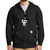 Midweight Hooded Zip Front Sweatshirt Thumbnail